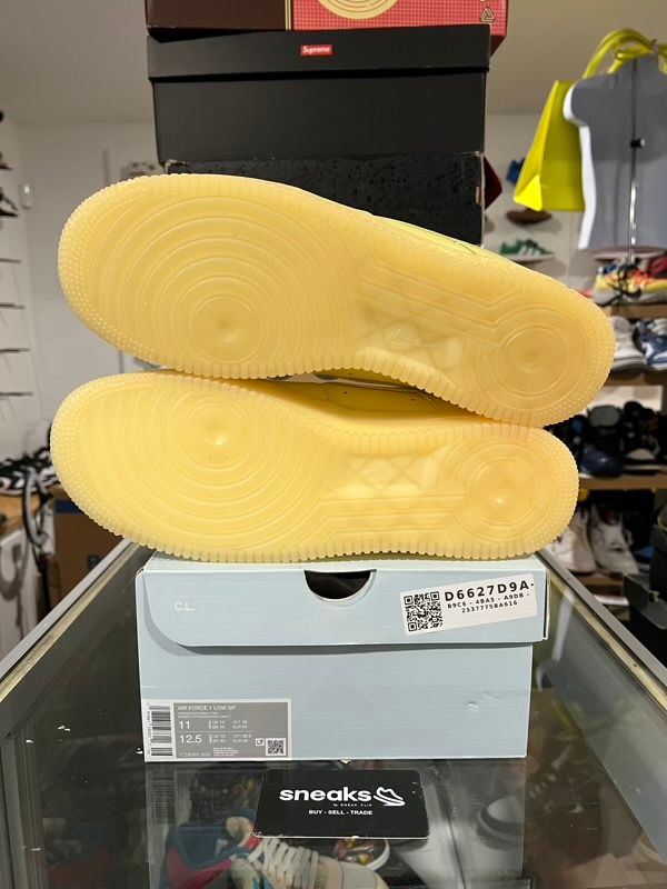 NEW SIZE 11M Nike Air Force 1 Low Drake NOCTA Certified Lover Boy Citron Tint