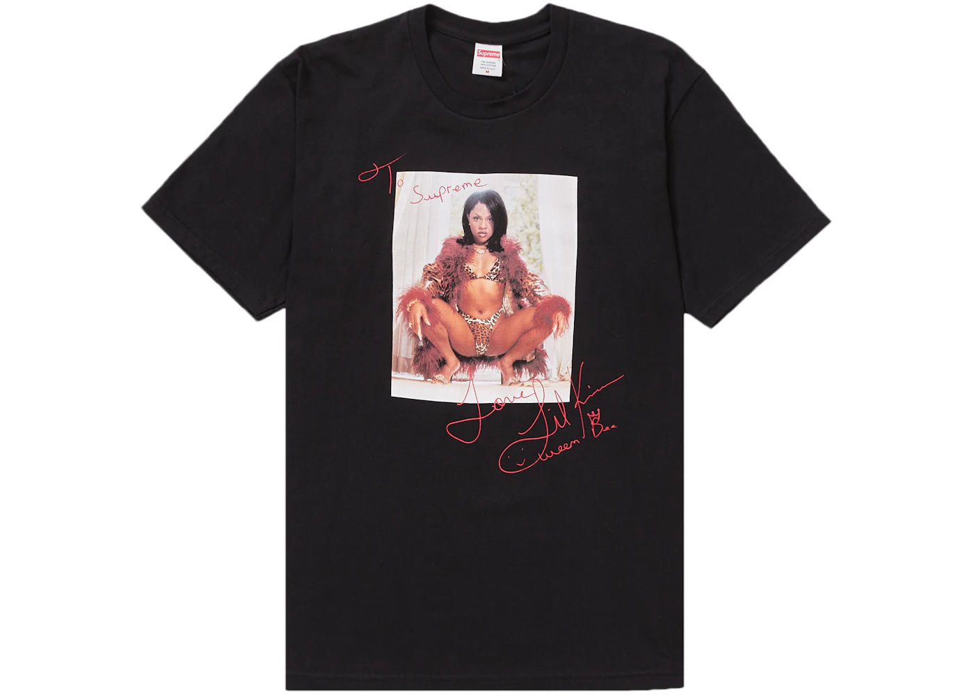 NEW Supreme Lil Kim Tee Black