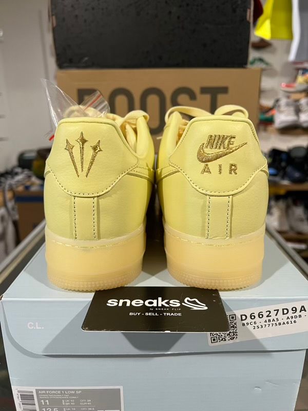 NEW SIZE 11M Nike Air Force 1 Low Drake NOCTA Certified Lover Boy Citron Tint