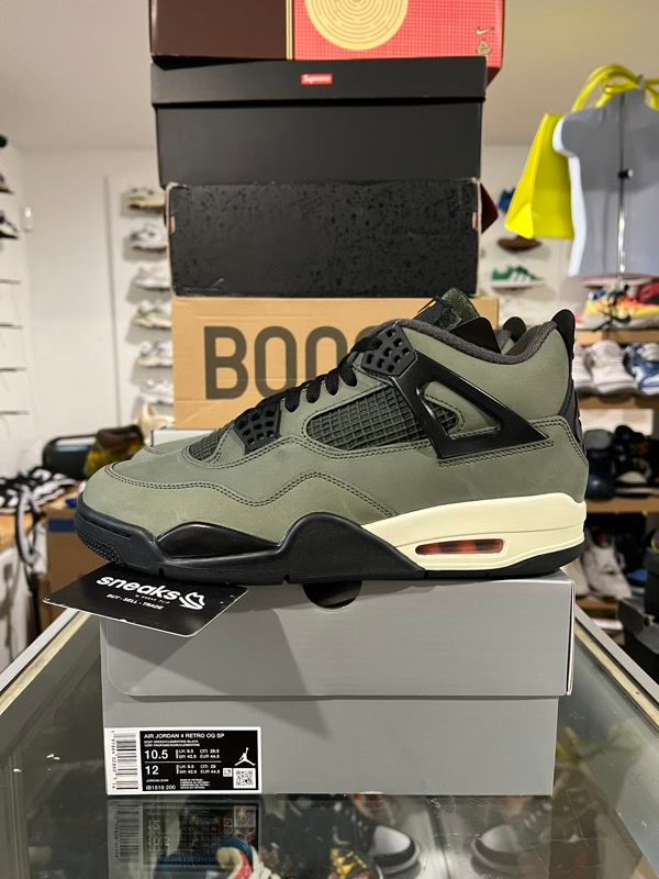 NEW SIZE 10.5M Jordan 4 Retro OG SP Undefeated (2025)