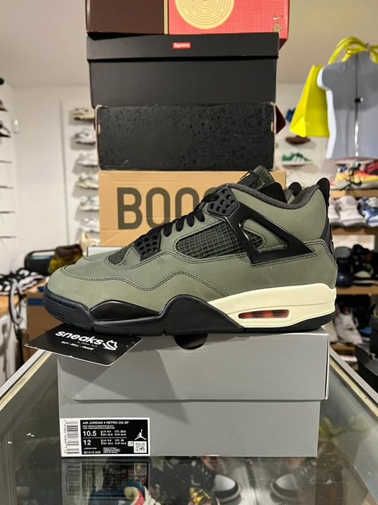NEW SIZE 10.5M Jordan 4 Retro OG SP Undefeated (2025)