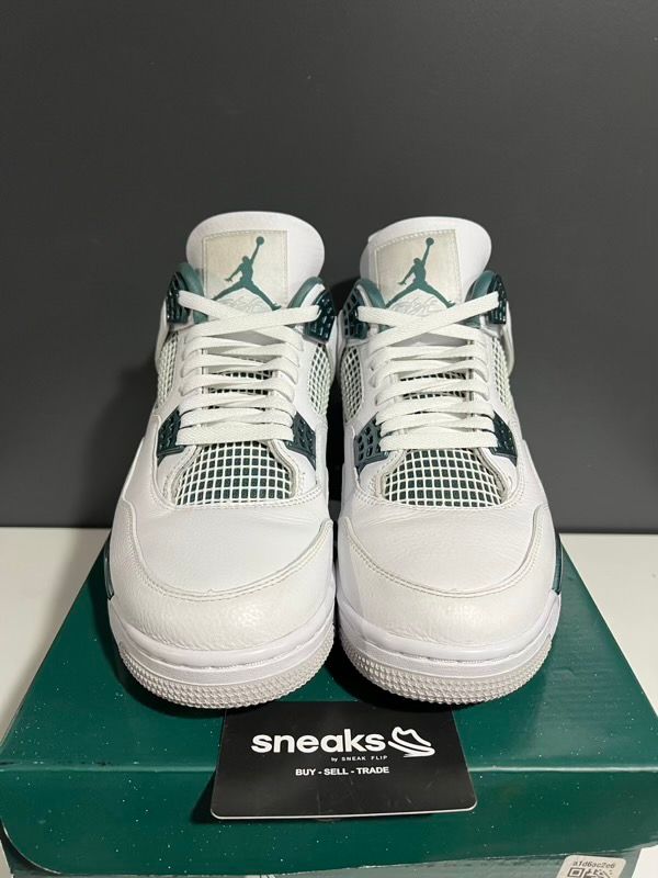USED SIZE 11M Jordan 4 Retro Oxidized Green - Used