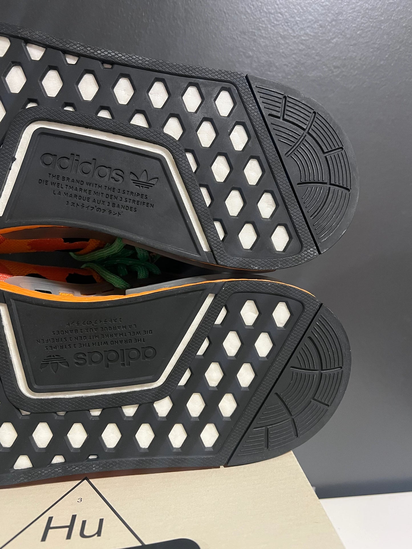 adidas NMD Hu Pharrell Animal Print Leopard Pulse Amber