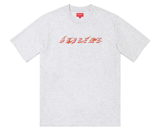 Supreme Flames S/S Top Heather Grey