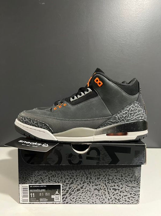USED SIZE 11M Jordan 3 Retro Fear Pack (2023) - Used
