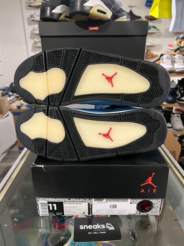 TRIED ON SIZE 11M Jordan 4 Retro Travis Scott Cactus Jack - Used