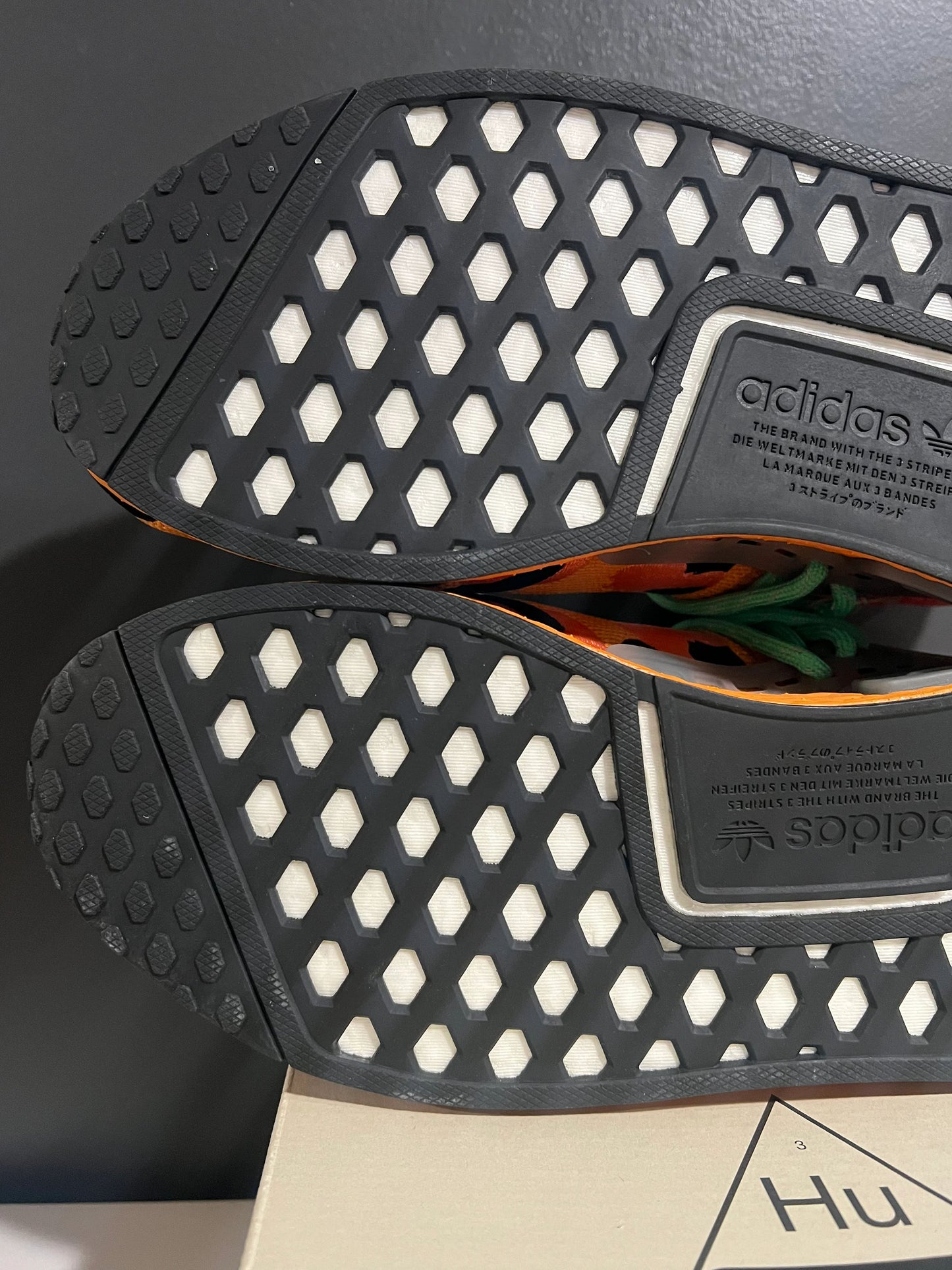 adidas NMD Hu Pharrell Animal Print Leopard Pulse Amber