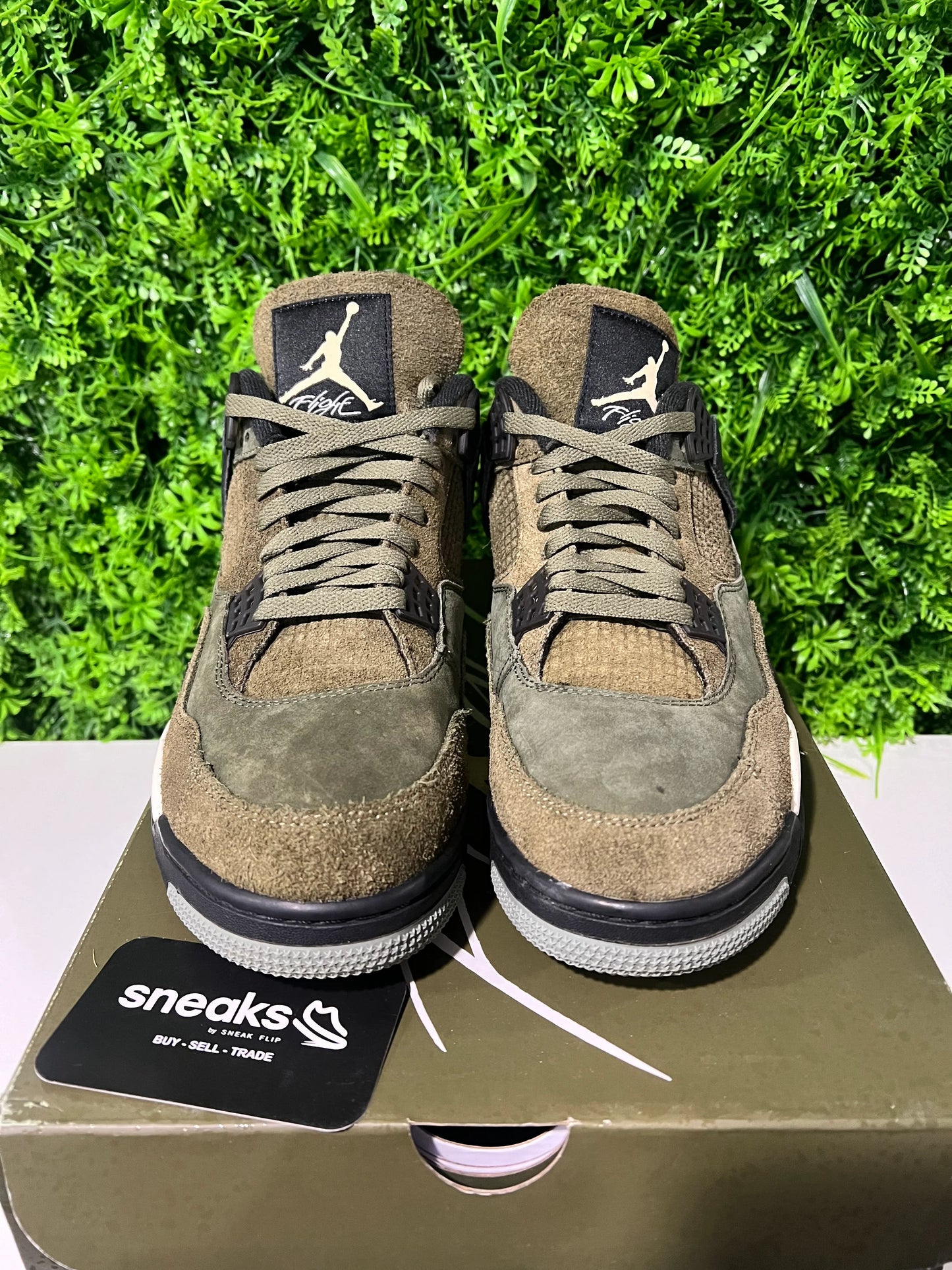 Jordan 4 Retro SE Craft Medium Olive - Used