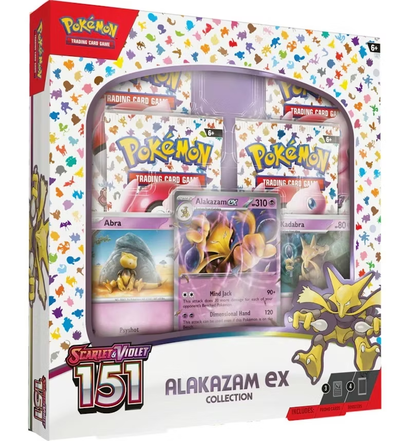 2023 Pokèmon Scarlet & Violet 151 Alakazam ex Box