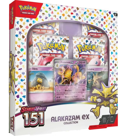 2023 Pokèmon Scarlet & Violet 151 Alakazam ex Box